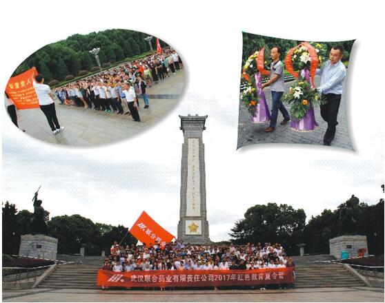 武汉BG大游药业2017红色教育夏令营运动